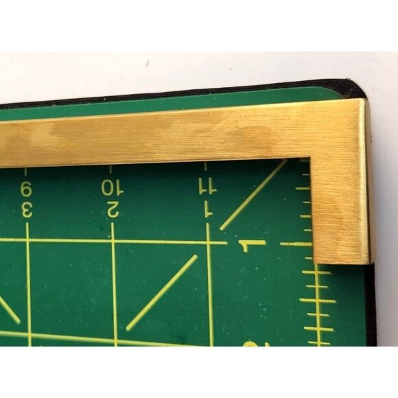 Gold Tone Drawer Handle 13 Inch Modern Cabinet Pull with Screws Long Bar Hardwar - Picture 5 of 9